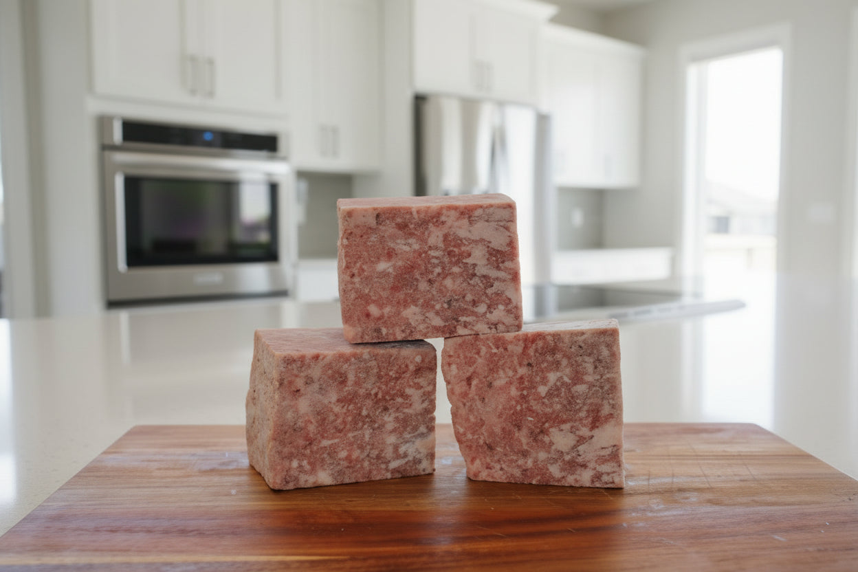 Rabbit • Beef • Bison Raw Blend