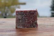 Raw beef and bison mix in a cube form, perfect for pets, featuring quality ingredients and easy feeding.